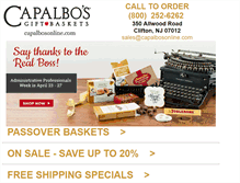 Tablet Screenshot of capalbosonline.com